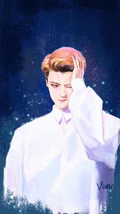 吴世勋【Fanart】手绘
cr：vomri