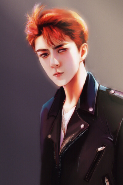 吴世勋【Fanart】手绘
cr：vomri