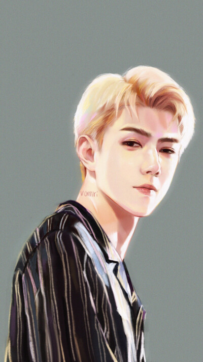 吴世勋【Fanart】手绘
cr：vomri