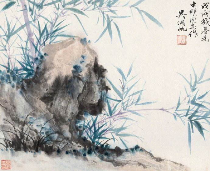 “ 水墨竹韵 … ”丨吴湖帆 绘