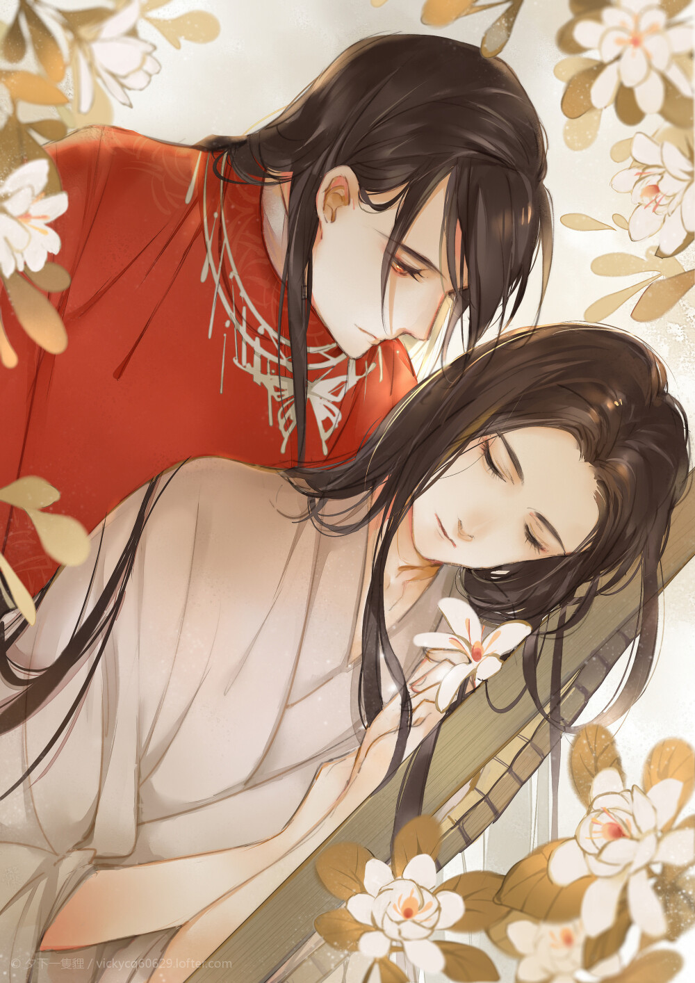 〔 天官赐福 〕夕下一隻貍 绘