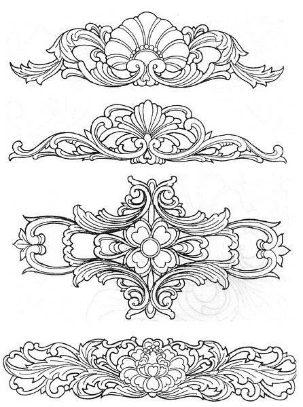 中国传统木雕花纹676767