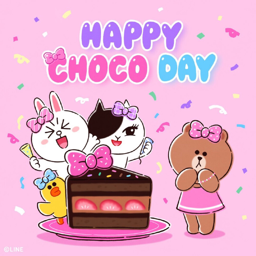 Line_happy birthday Choco