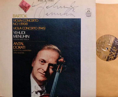 果宸艺术—海外艺术品拍卖—小提琴大师耶胡迪.梅纽因 Yehudi Menuhin LP唱片