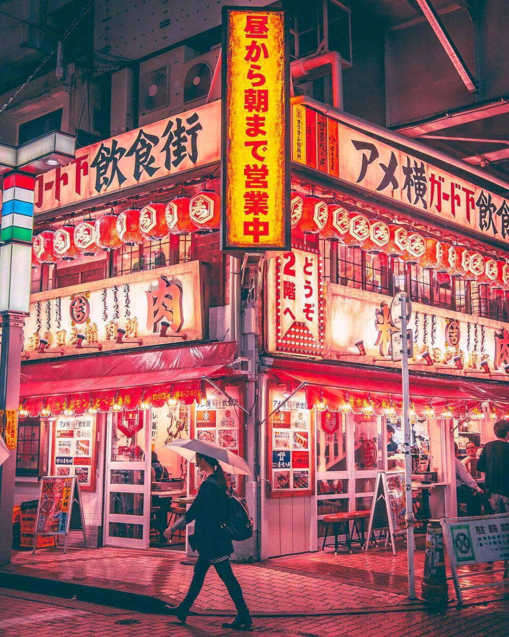 大阪夜间街景