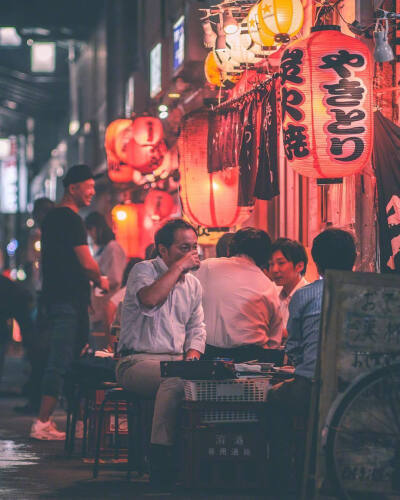 大阪夜间街景