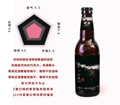 高大师精酿啤酒婴儿肥月蚀帝国世涛黑啤