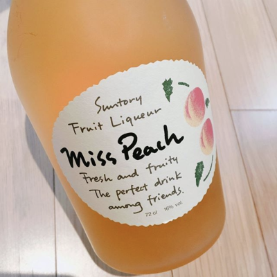 三得利 Suntory Miss Peach 和味桃子利口酒