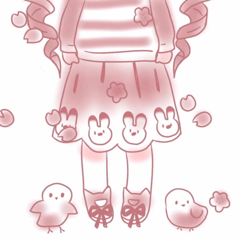 ꒒ ০ ⌵ ୧ ♡自描小可愛頭像