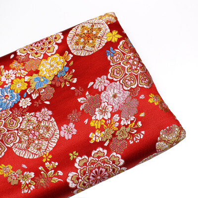 日系和服腰带布料西阵织金丝织物传统出口日本布料外贸剩余一口价