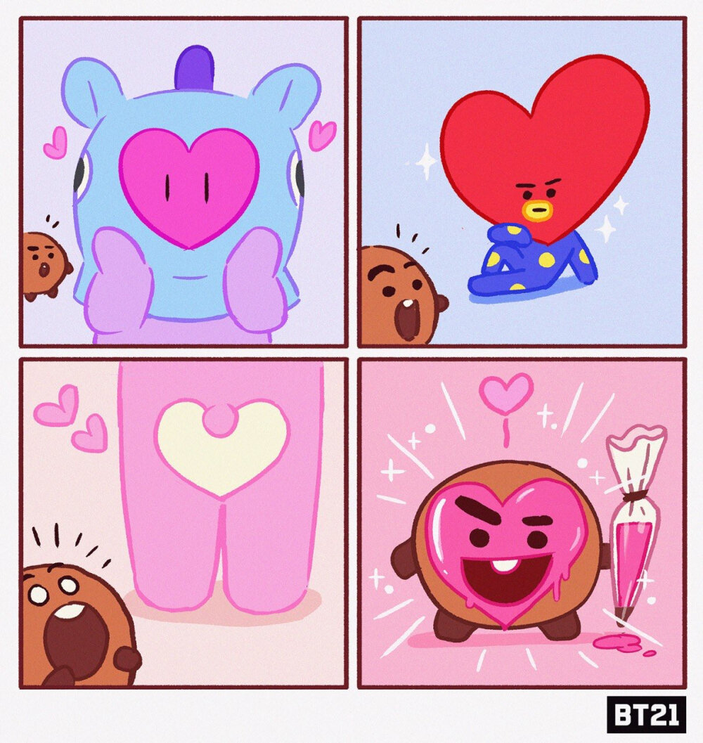 bt21
怎么大家都有爱心
我也要有