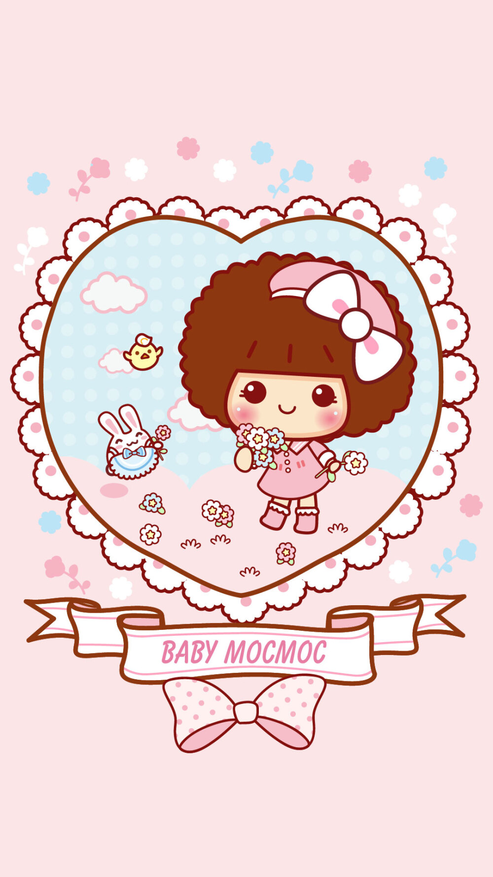 Baby Mocmoc摩丝摩丝宝宝手机壁纸