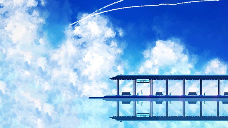 美轮美奂的天空风景插画3