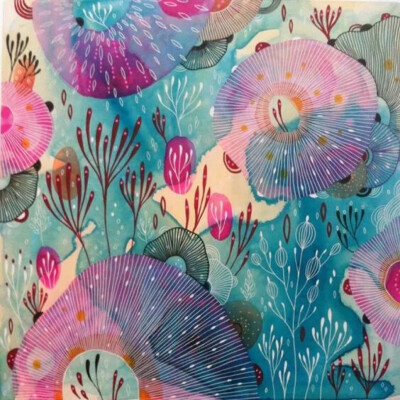 五彩斑斓的海洋世界。