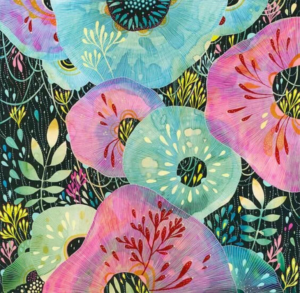 五彩斑斓的海洋世界。