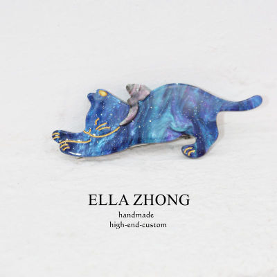 ▲EllaZhong~猫猫出游记~奔跑吧发夹边夹仙可爱猫咪发饰头饰韩国