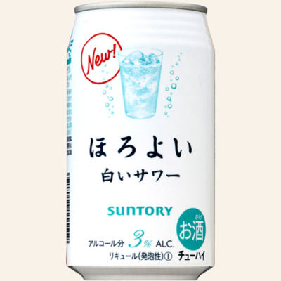 三得利 微醉水果汁酒饮料 SUNTORY 白色沙瓦