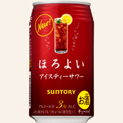 三得利 微醉水果汁酒饮料 SUNTORY 红茶沙瓦
