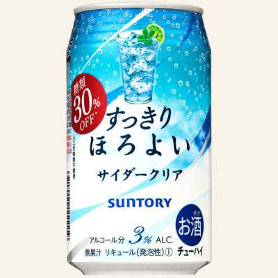 三得利 微醉水果汁酒饮料 SUNTORY 低糖清爽西打