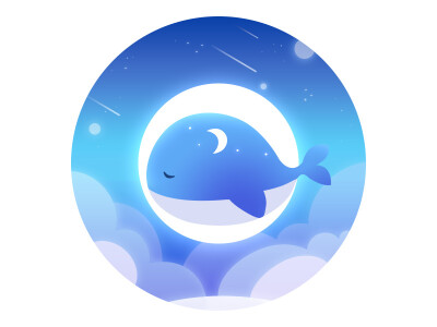 微光 鲸鱼 UI 夜梦whale