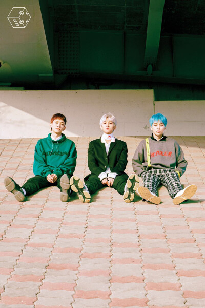 EXO - CBX
金钟大，边伯贤，金珉锡