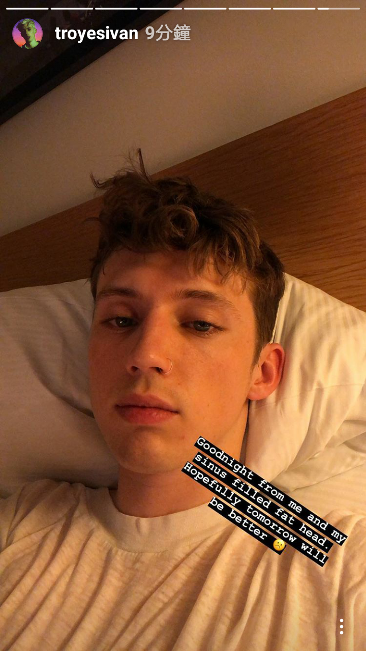 戳爷 troye sivan 特洛耶希文 近期 自截 ins [杨晋戈]