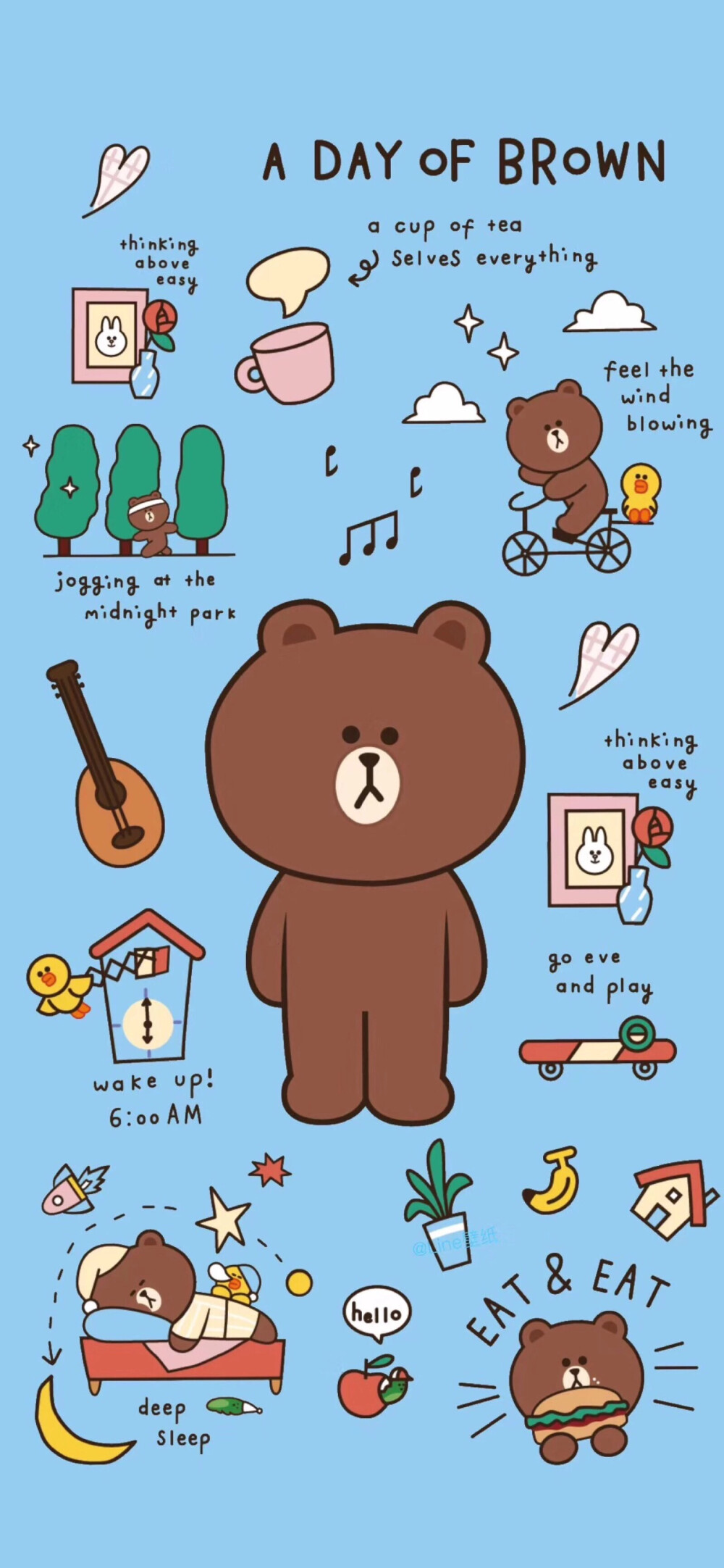 ꒒ ০ ⌵ ୧ ♡小水壺手機壁紙