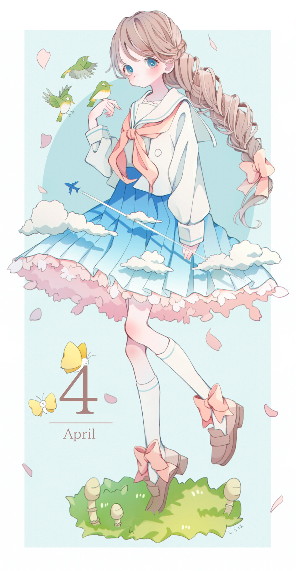 二次元 只有萌妹子才能拯救世界 侵删