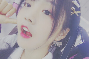 AKB48 TeamSH一期生管天天    自调色