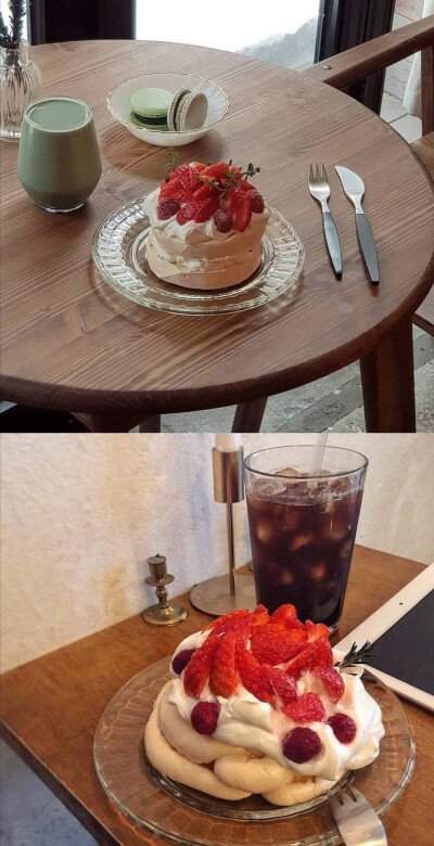 自制的草莓蛋糕系列 看着就令人心动呢
