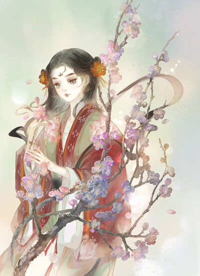 （古风美人）绘师：寂山有饮