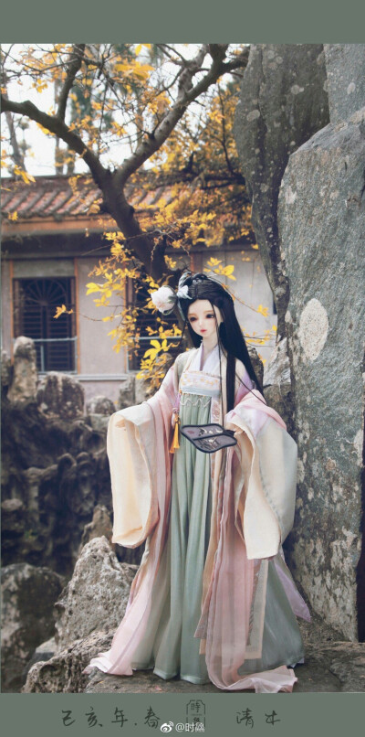 古风美人 SD娃娃 BJD 玩具 人偶 壁纸 萌物