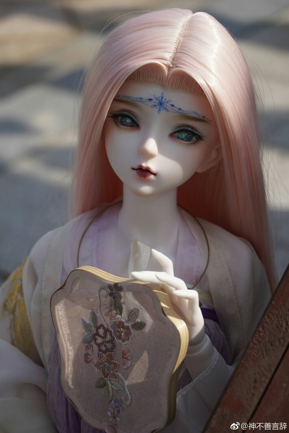 古风美人sd娃娃bjd玩具人偶壁纸萌物