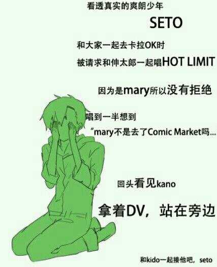 目隐团
Mary
momo
seto
ayano
hiyori
kano
konoha
hibiya
ene