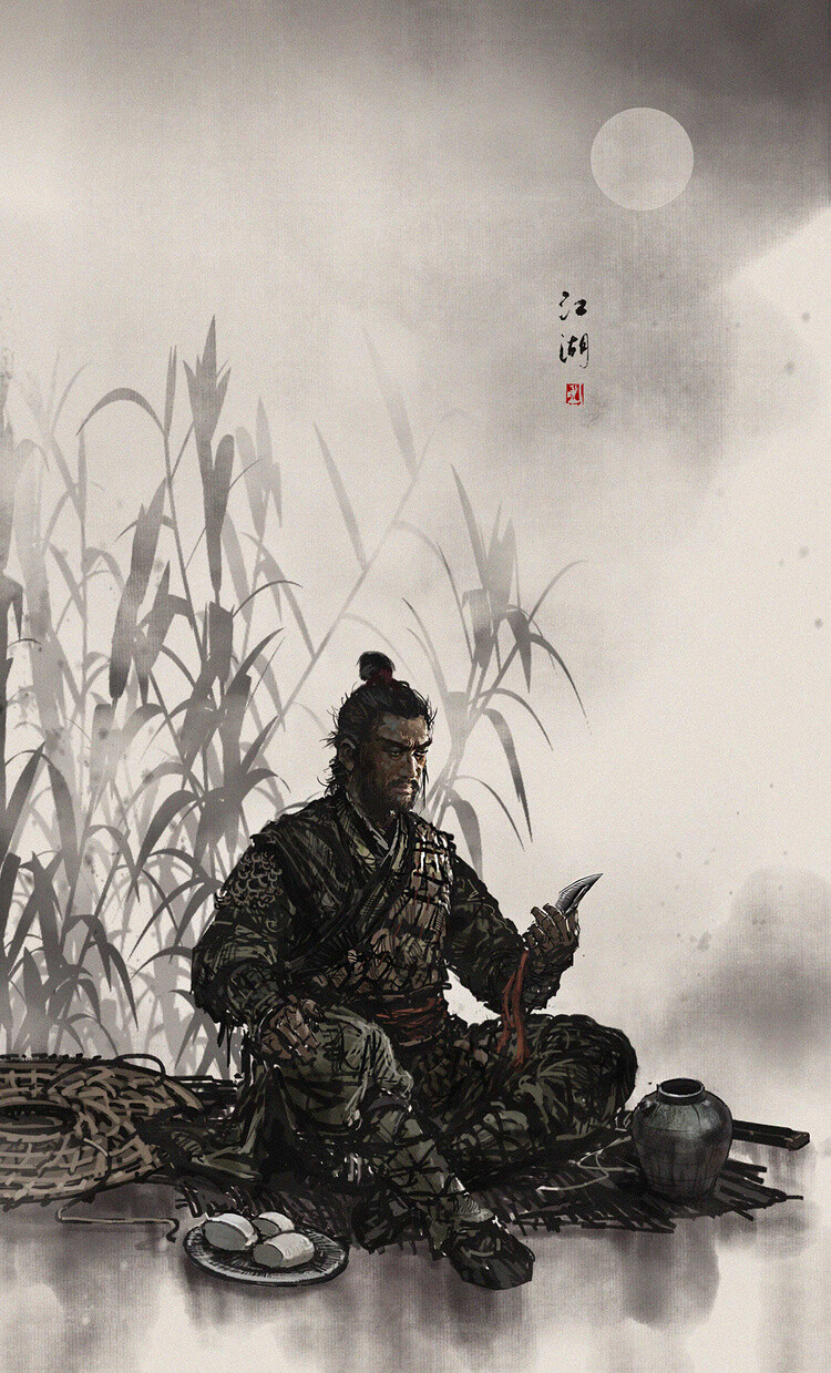 古风插画江湖系列作者陶字辈涂鸦王国