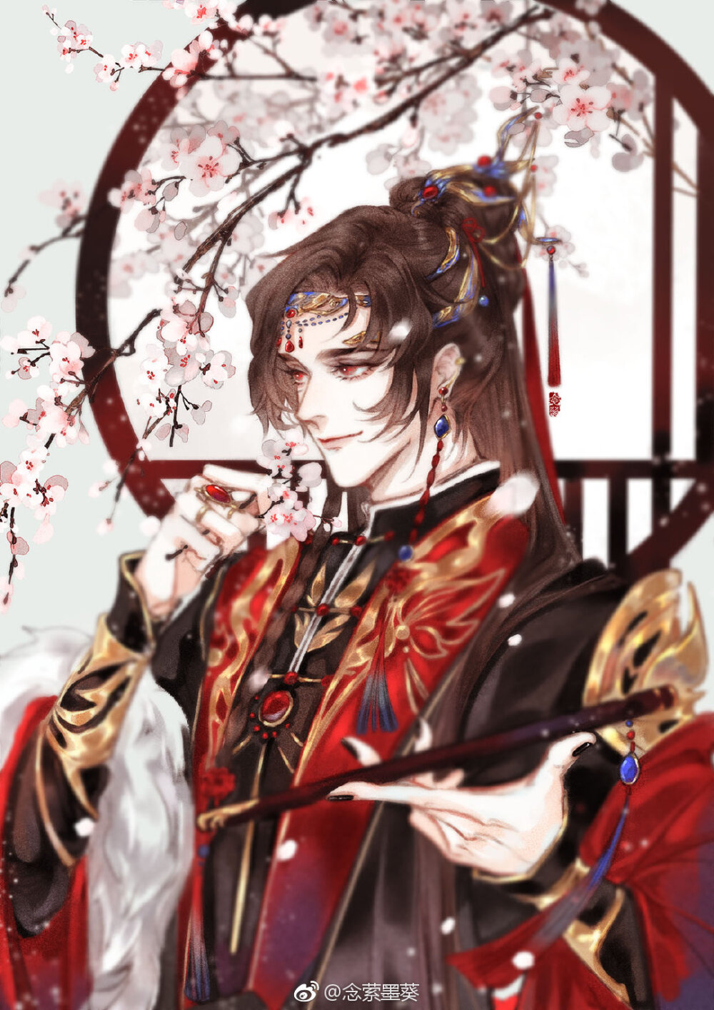 #魔道# 魏无羡 绘师：念萦墨葵