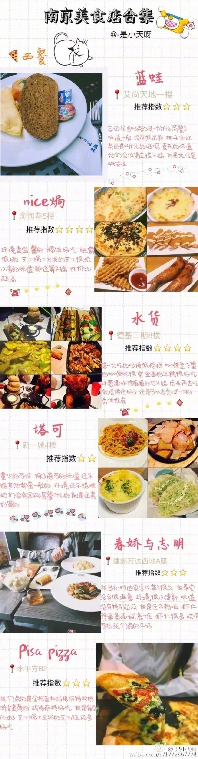 在南京几年吐血整理南京美食(^__^) 嘻嘻……美食真的是令人愉悦呀~ 作者：-是小天呀