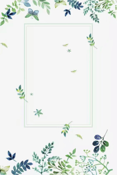 植物系 边框