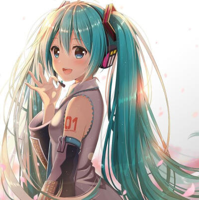 v家 初音未来 动漫美图