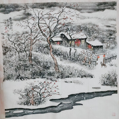 雪景画