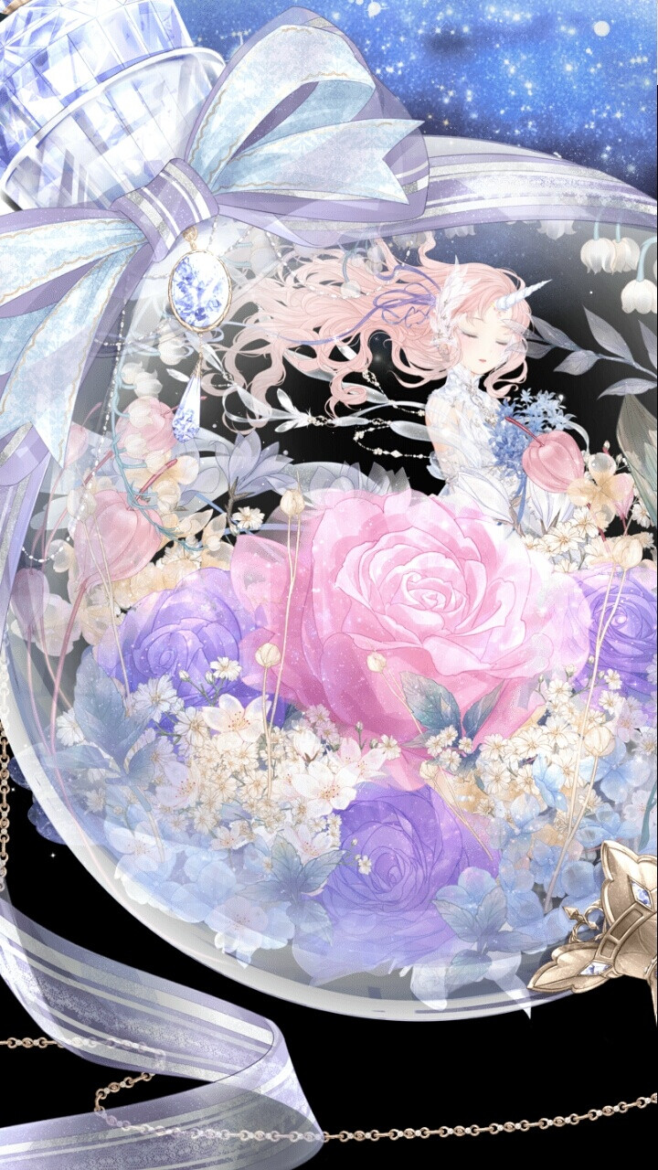 奇迹暖暖奇迹暖暖搭配独角兽花丛梦幻童话
