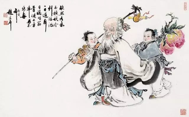 赵宏本:又名赵卿、张弓。自幼喜欢绘画，从《芥子园画传》、《清代一百名人图集》起步，17岁到到上海民众书局投师学画连环画，初仿连环画前辈朱润斋之风，慢慢形成自我特色。