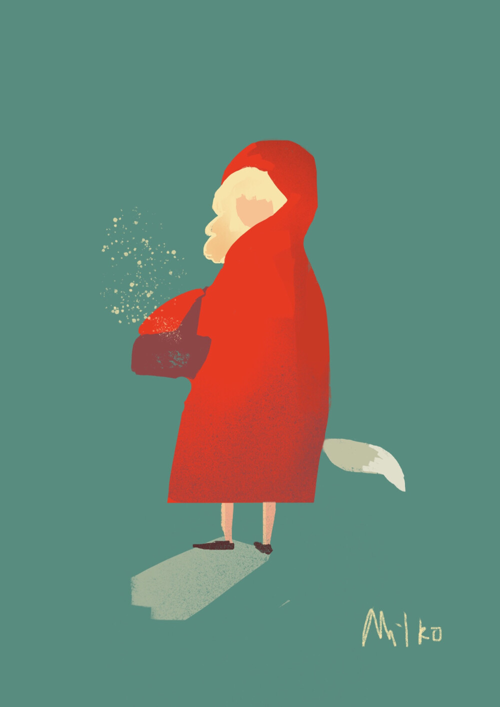 原创插画# procreat有点好用-