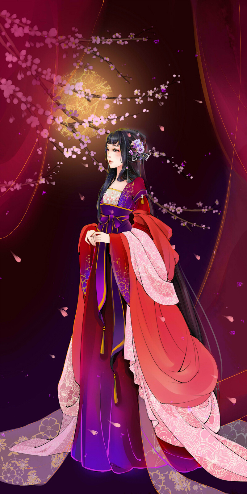 古风美人绘师鱼泪keita