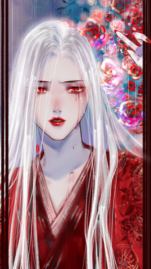 他说他爱我——我相信了。为何，为何要拉我进那红尘深渊。绘师：月色清鸾