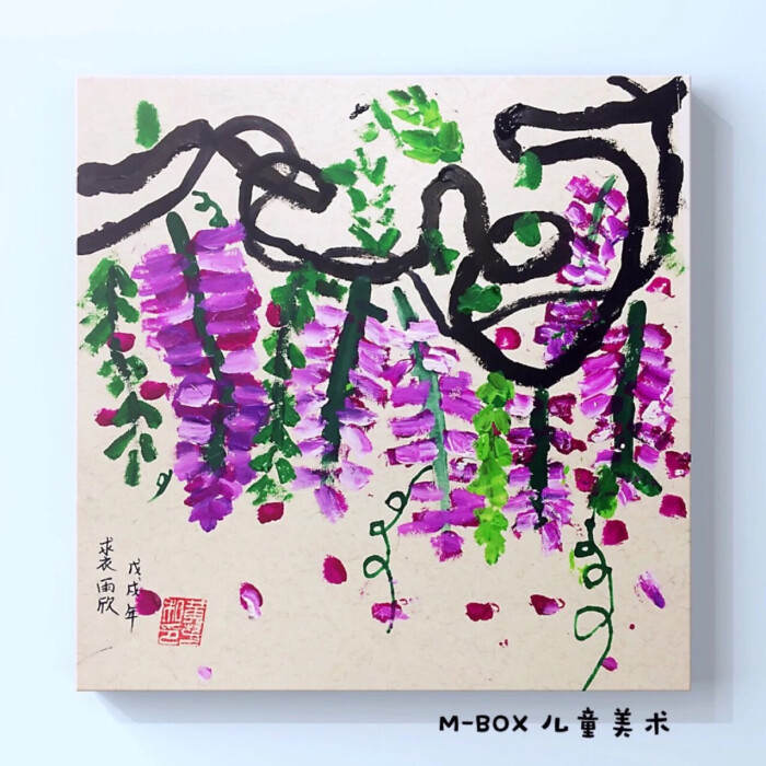 紫藤花 堆糖 美图壁纸兴趣社区