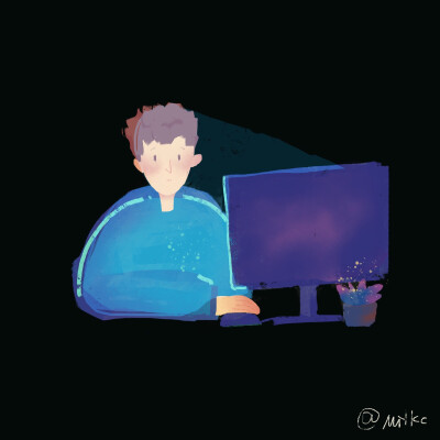 原创插画#背景选择困难