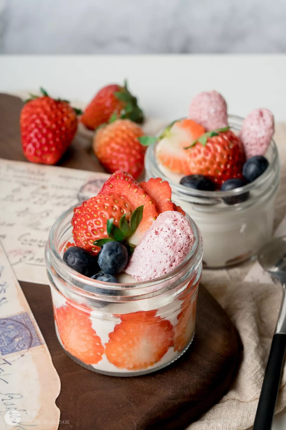 多种多样的甜点水果