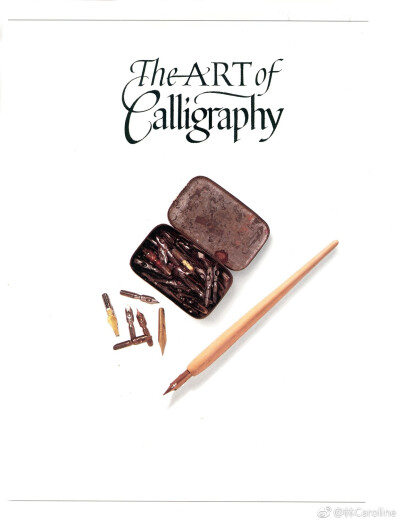 谁在南方的群星里，以烟的字母写下你的名字。英文书法的艺术《Art.Of.Calligraphy》。#素材搜集# via 林Caroline