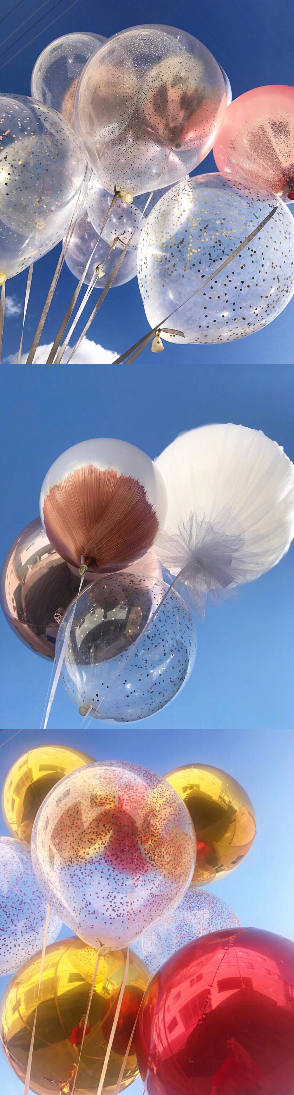 iphonexxs高清壁纸拼接背景长图气球